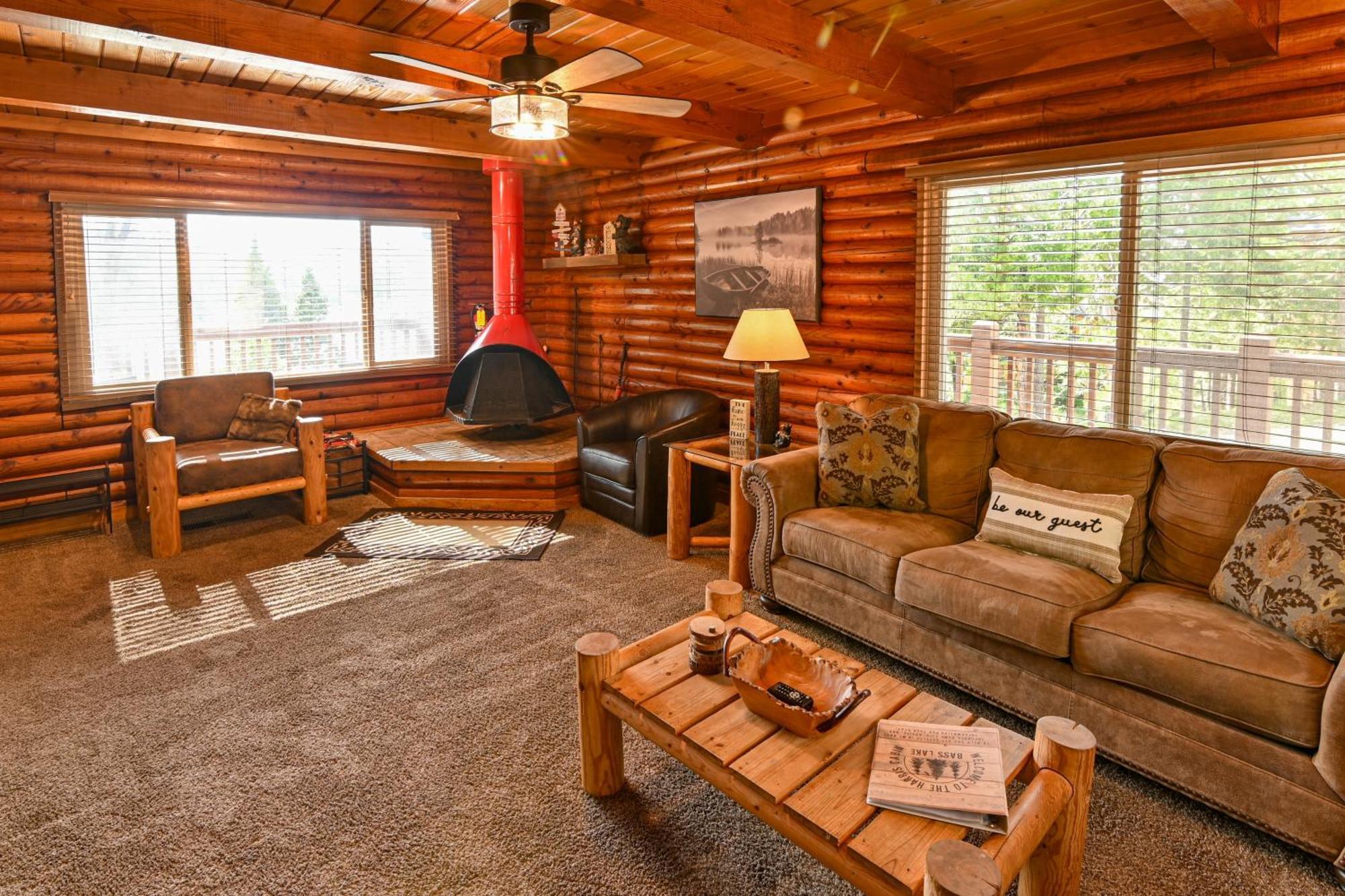 Harris Lakeview Cabin Bass Lake Luaran gambar